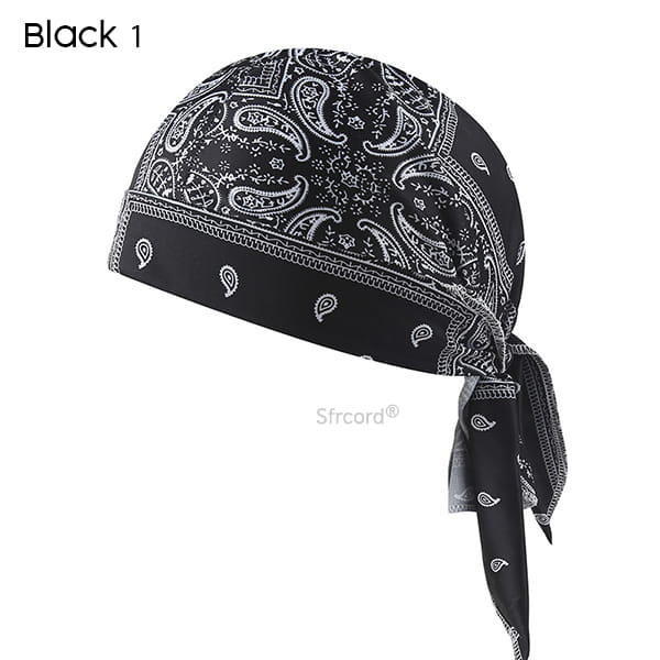 Sfrcord® Outdoor Paisley Cooling Headscarf Cap