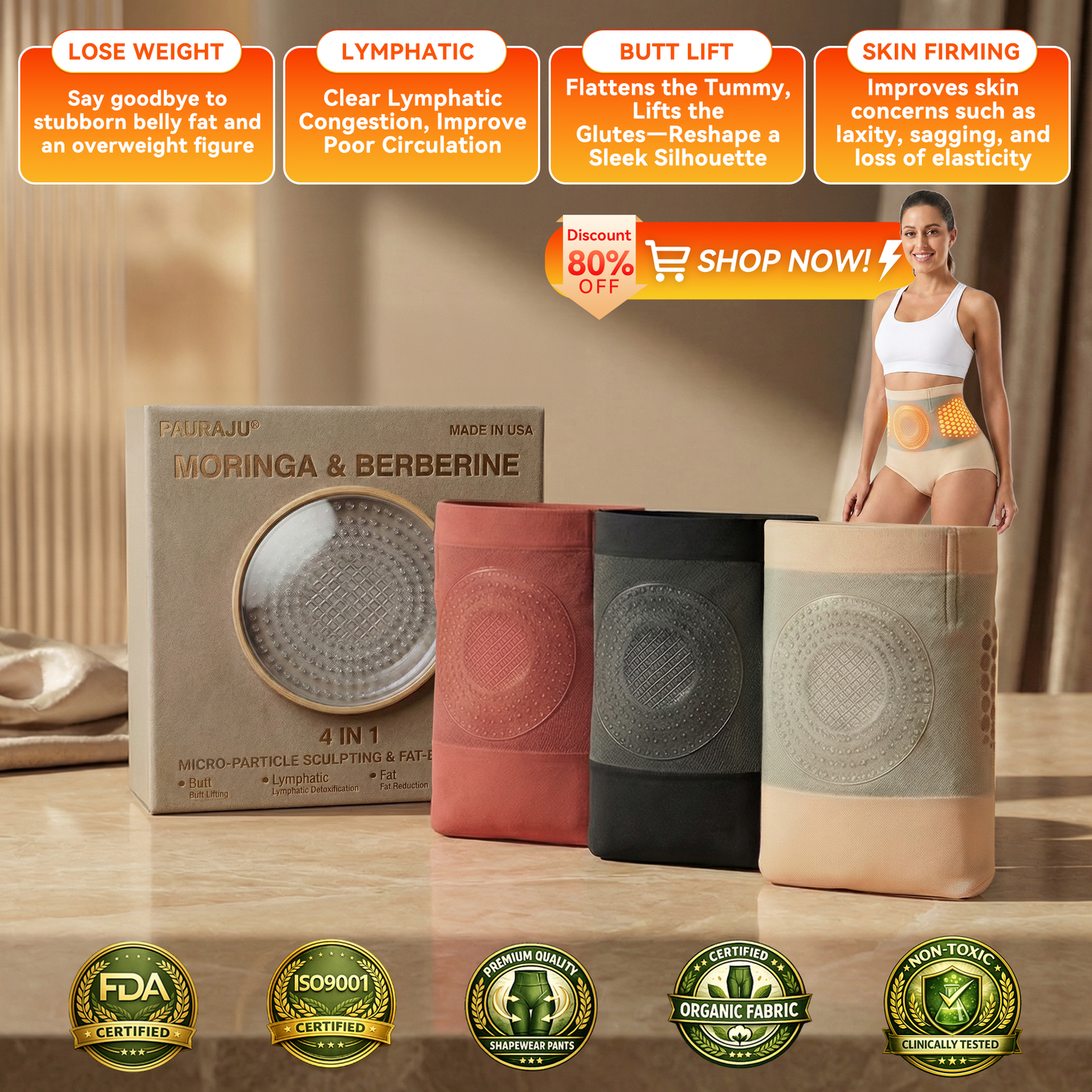 💝𝐎𝐟𝐟𝐢𝐜𝐢𝐚𝐥 𝐁𝐫𝐚𝐧𝐝 𝐒𝐭𝐨𝐫𝐞 | 👩 𝐏𝐀𝐔𝐑𝐀𝐉𝐔® 𝟐𝟎𝟐𝟔 𝐌𝐨𝐫𝐢𝐧𝐠𝐚 & 𝐁𝐞𝐫𝐛𝐞𝐫𝐢𝐧𝐞 𝟒-𝐈𝐧-𝟏 𝐌𝐢𝐜𝐫𝐨-𝐏𝐚𝐫𝐭𝐢𝐜𝐥𝐞 𝐒𝐜𝐮𝐥𝐩𝐭𝐢𝐧𝐠 & 𝐅𝐚𝐭-𝐁𝐮𝐫𝐧 𝐒𝐡𝐨𝐫𝐭𝐬.