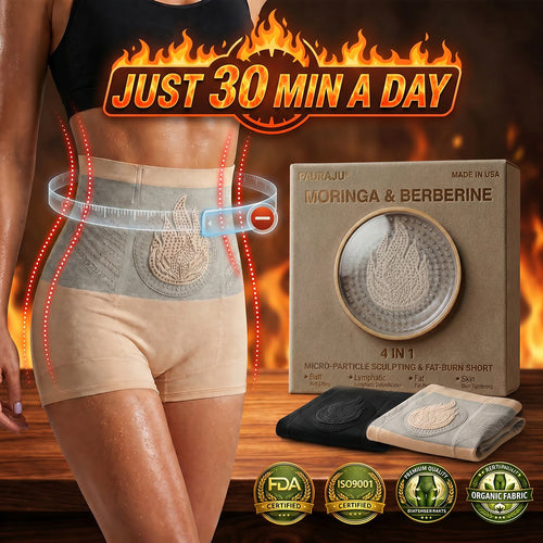 𝐏𝐀𝐔𝐑𝐀𝐉𝐔® 𝟐𝟎𝟐𝟔 𝐌𝐨𝐫𝐢𝐧𝐠𝐚 & 𝐁𝐞𝐫𝐛𝐞𝐫𝐢𝐧𝐞 𝟒𝐢𝐧𝟏 𝐌𝐢𝐜𝐫𝐨-𝐩𝐚𝐫𝐭𝐢𝐜𝐥𝐞 𝐒𝐜𝐮𝐥𝐩𝐭𝐢𝐧𝐠 & 𝐅𝐚𝐭-𝐛𝐮𝐫𝐧 𝐒𝐡𝐨𝐫𝐭