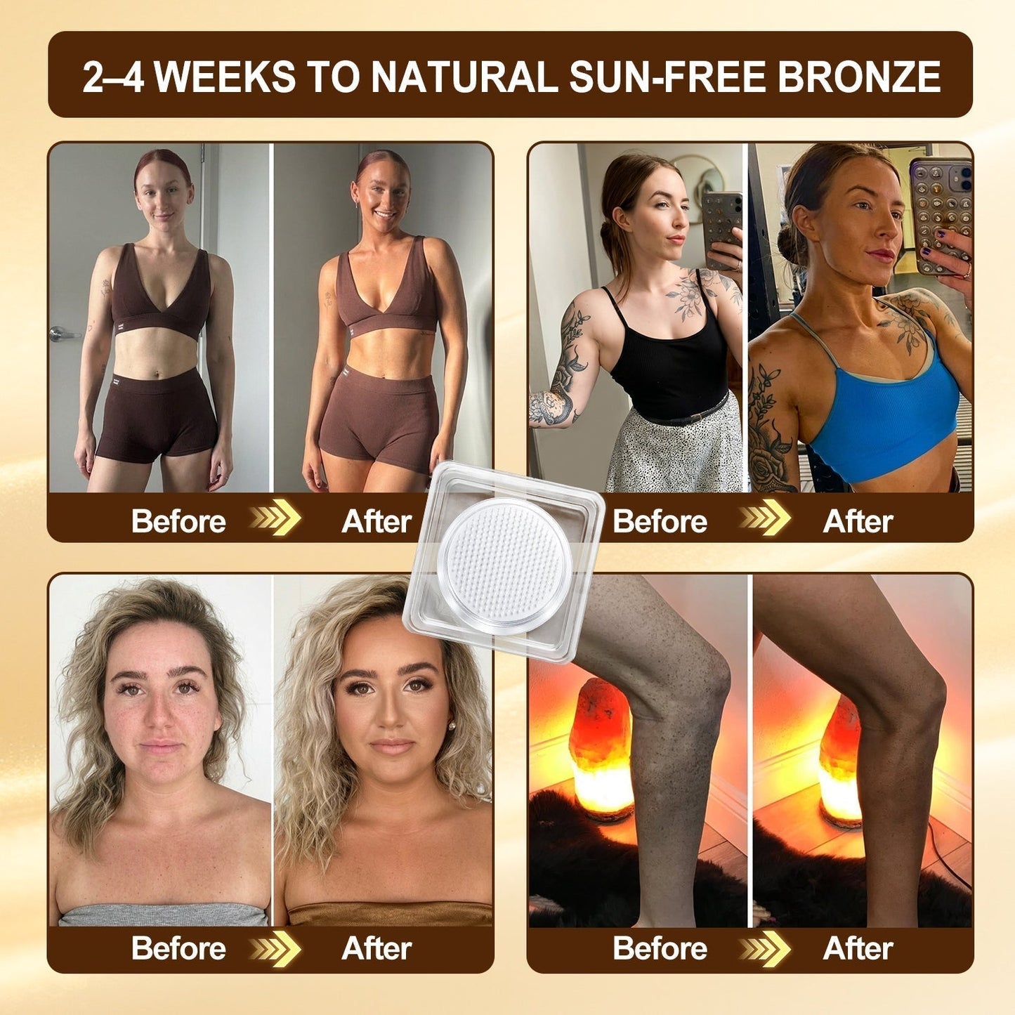 𝗚𝗮𝗳𝗮𝗰𝗲® 💝Sunless Natural Glow Transdermal Tanning Micro-Needle Patch