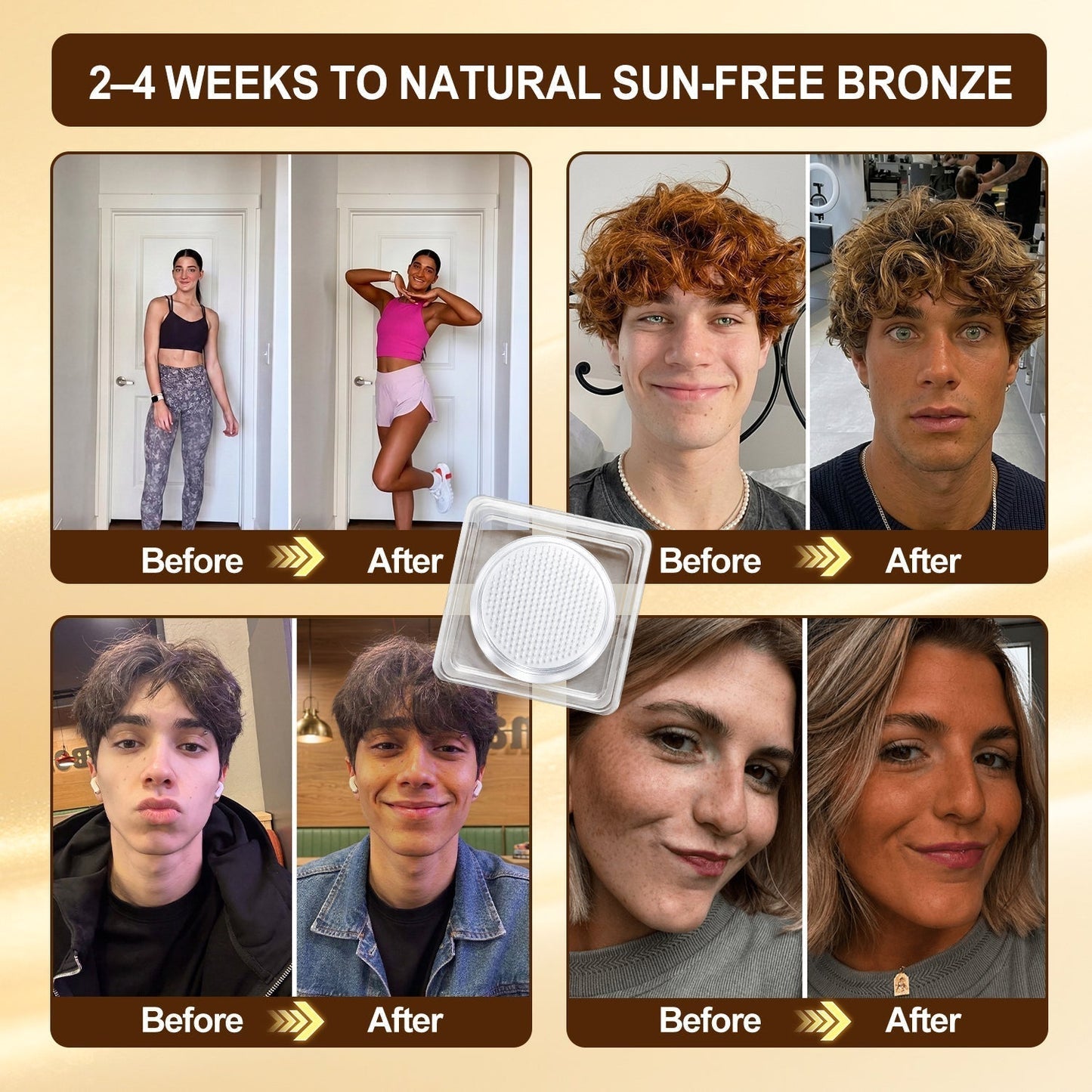 𝗚𝗮𝗳𝗮𝗰𝗲® 💝Sunless Natural Glow Transdermal Tanning Micro-Needle Patch