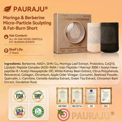 PAURAJU® 🍉💖30-Min All-in-One Micro-Particle Fat-Burning Shorts✅Ignites deep microcirculation to melt fat, flush toxins, and reverse metabolic aging.