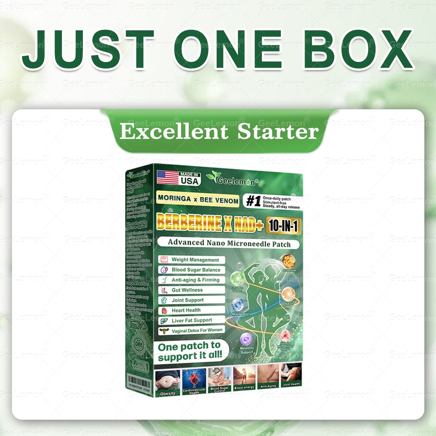 𝐎𝐟𝐟𝐢𝐜𝐢𝐚𝐥 𝐔𝐒 𝐒𝐭𝐨𝐫𝐞 👗 𝐆𝐚𝐟𝐚𝐜𝐞® Moringa · Berberine × NAD+ 𝟏𝟎-𝐢𝐧-𝟏 𝐀𝐝𝐯𝐚𝐧𝐜𝐞𝐝 𝐍𝐚𝐧𝐨 𝐌𝐢𝐜𝐫𝐨𝐧𝐞𝐞𝐝𝐥𝐞 𝐏𝐚𝐭𝐜𝐡 — 𝐎𝐧𝐜𝐞 𝐃𝐚𝐢𝐥𝐲, 𝐕𝐢𝐬𝐢𝐛𝐥𝐞 𝐑𝐞𝐬𝐮𝐥𝐭𝐬 𝐢𝐧 𝟕 𝐃𝐚𝐲𝐬