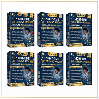 𝐆𝐚𝐟𝐚𝐜𝐞® 𝐍𝐈𝐆𝐇𝐓-𝐓𝐈𝐌𝐄 𝐅𝐀𝐓 𝐁𝐔𝐑𝐍𝐈𝐍𝐆 𝐏𝐀𝐓𝐂𝐇𝐄𝐒 — 𝐙𝐄𝐑𝐎 𝐏𝐈𝐋𝐋𝐒, 𝐙𝐄𝐑𝐎 𝐌𝐈𝐗𝐈𝐍𝐆, 𝐙𝐄𝐑𝐎 𝐄𝐗𝐓𝐑𝐀 𝐄𝐅𝐅𝐎𝐑𝐓, 𝐒𝐔𝐏𝐏𝐎𝐑𝐓 𝐖𝐇𝐈𝐋𝐄 𝐘𝐎𝐔 𝐒𝐋𝐄𝐄𝐏.