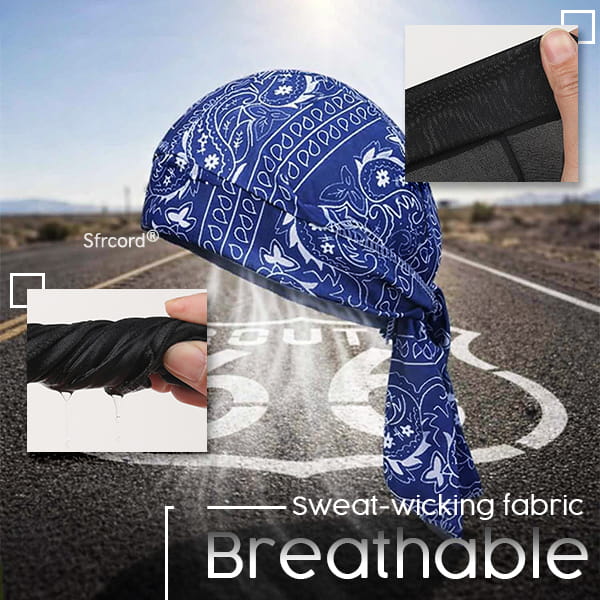Sfrcord® Outdoor Paisley Cooling Headscarf Cap