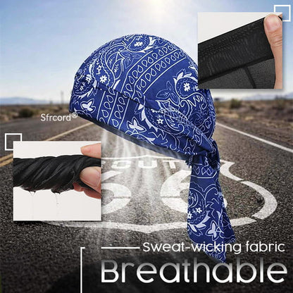 Sfrcord® Outdoor Paisley Cooling Headscarf Cap