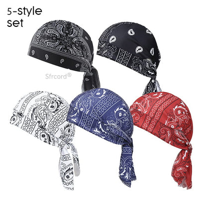 Sfrcord® Outdoor Paisley Cooling Headscarf Cap