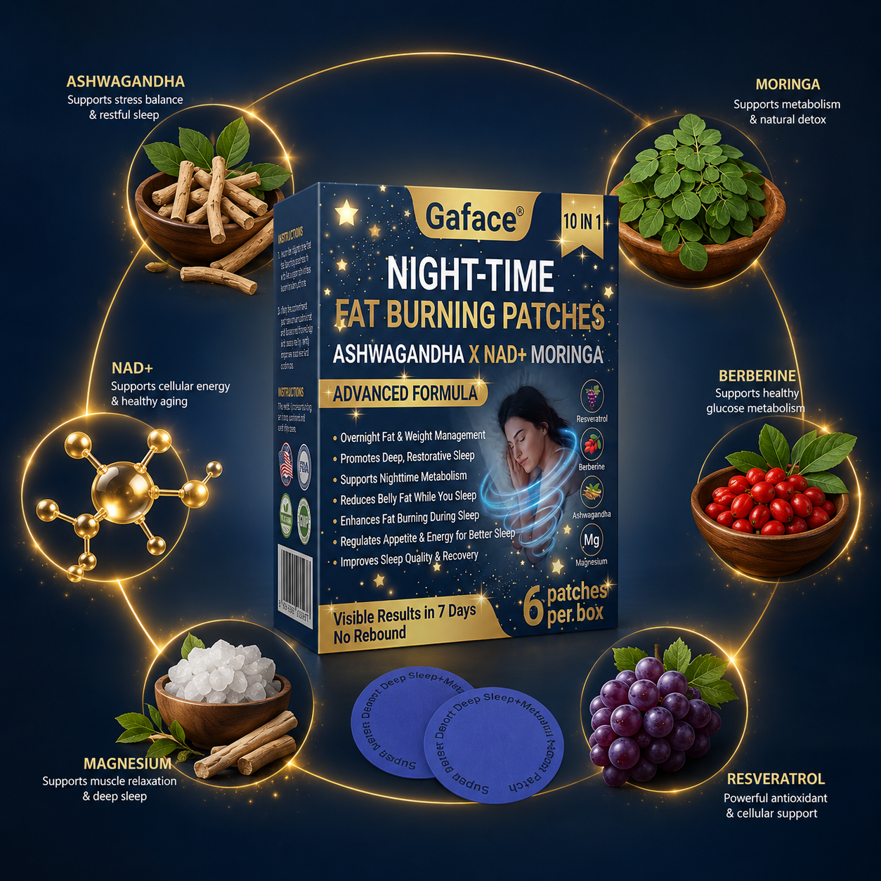 𝐆𝐚𝐟𝐚𝐜𝐞® 𝐍𝐈𝐆𝐇𝐓-𝐓𝐈𝐌𝐄 𝐅𝐀𝐓 𝐁𝐔𝐑𝐍𝐈𝐍𝐆 𝐏𝐀𝐓𝐂𝐇𝐄𝐒 — 𝐙𝐄𝐑𝐎 𝐏𝐈𝐋𝐋𝐒, 𝐙𝐄𝐑𝐎 𝐌𝐈𝐗𝐈𝐍𝐆, 𝐙𝐄𝐑𝐎 𝐄𝐗𝐓𝐑𝐀 𝐄𝐅𝐅𝐎𝐑𝐓, 𝐒𝐔𝐏𝐏𝐎𝐑𝐓 𝐖𝐇𝐈𝐋𝐄 𝐘𝐎𝐔 𝐒𝐋𝐄𝐄𝐏.