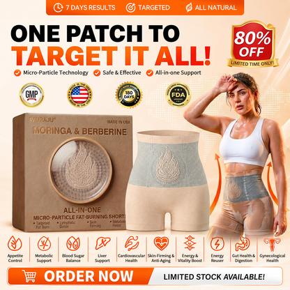 PAURAJU® 🍉💖30-Min All-in-One Micro-Particle Fat-Burning Shorts✅Ignites deep microcirculation to melt fat, flush toxins, and reverse metabolic aging.